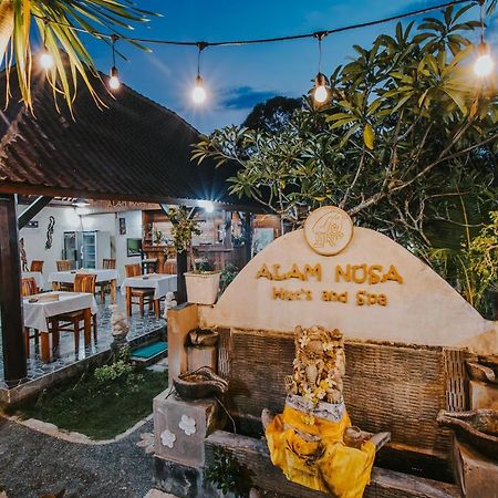 Alam Nusa Bungalow Huts & Spa Lembongan Zewnętrze zdjęcie