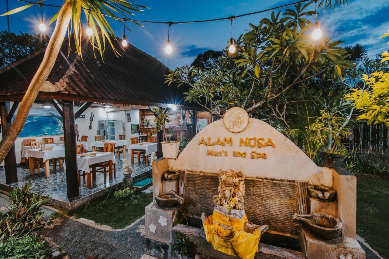 Alam Nusa Bungalow Huts & Spa Lembongan Zewnętrze zdjęcie
